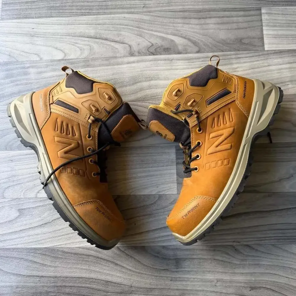 New Balance Calibre Mid Work Boots Wheat Men's US 13